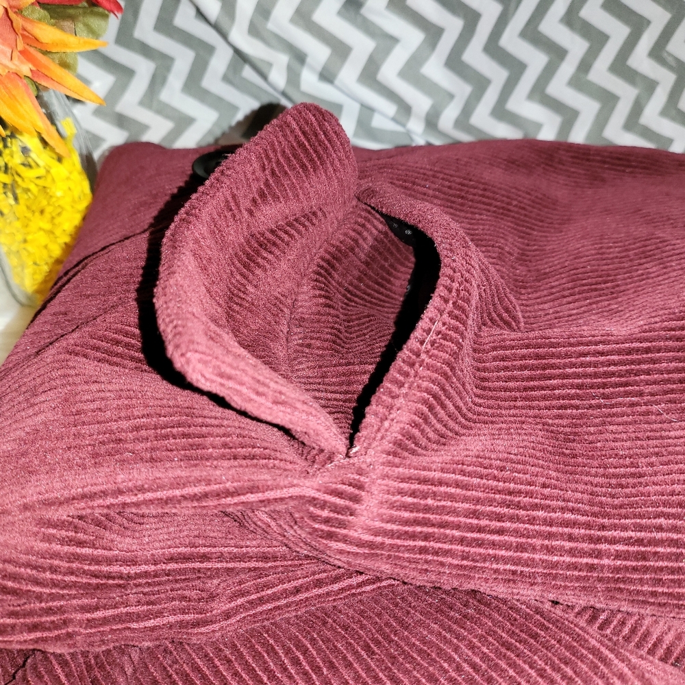 Jason Maxwell Outerwear. Burgundy. Size S - Picture 10 of 12